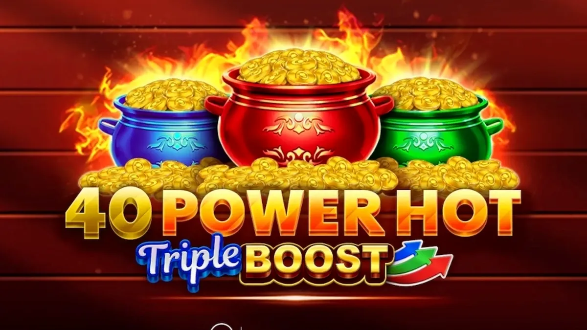 40 Power Hot Triple Boost mobile gaming interface